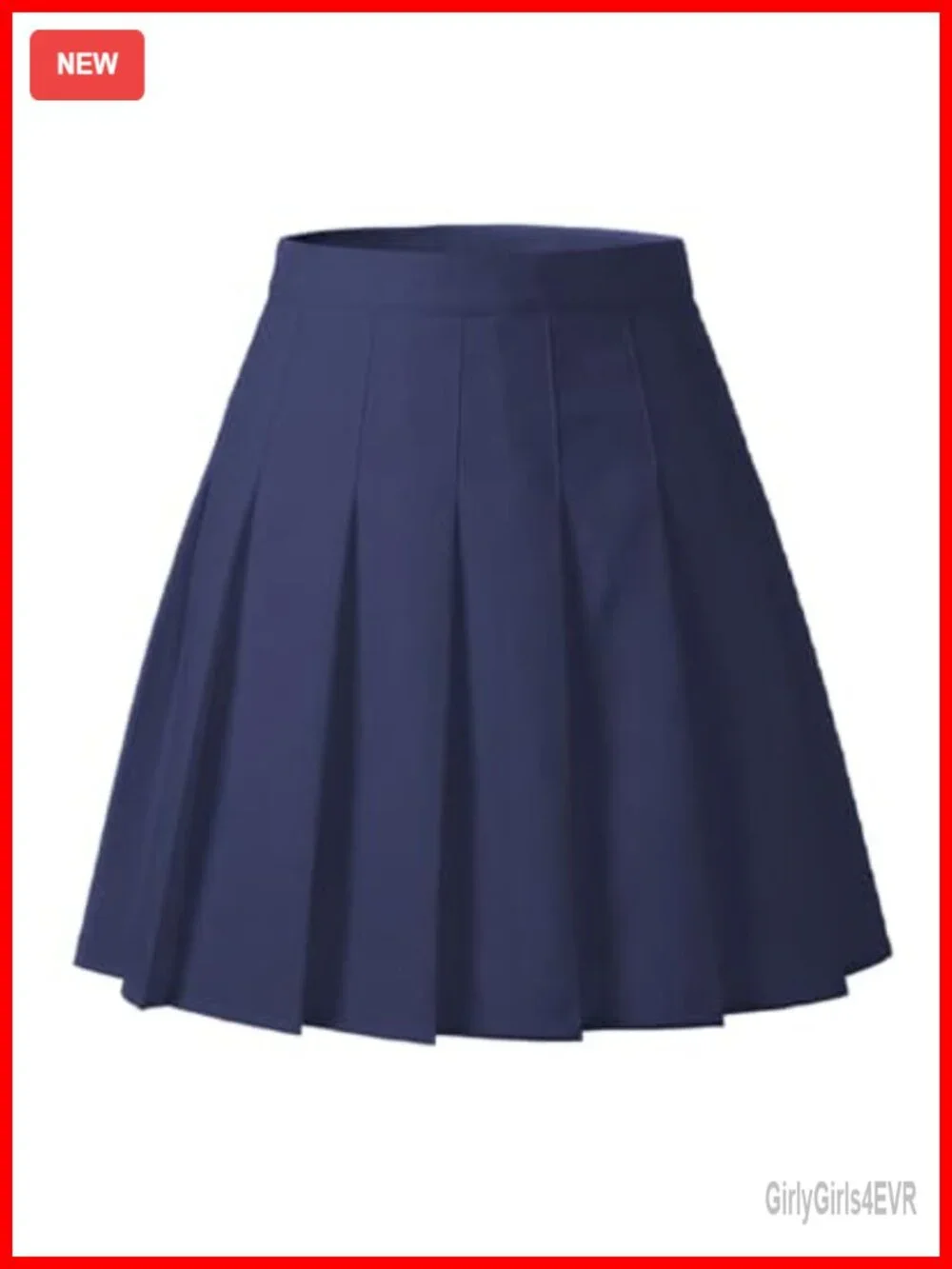 Women's Pleated Skort High Waisted Tennis Miniskirt with Inner Shorts Athletic